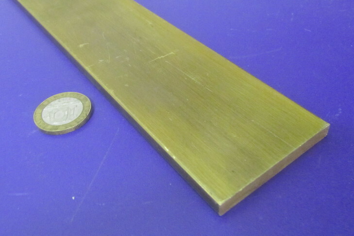 360 Brass Flat Bar 1/4″ Thick x 2.0″ Wide x 60.0″ Length