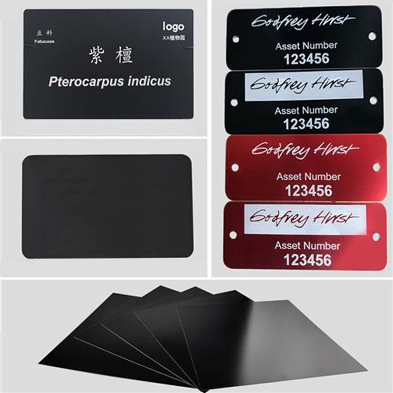 Thick 0.5/0.8/1.0/1.5/2.0mm Black Anodized Aluminum Alloy Plate 5052 Flat