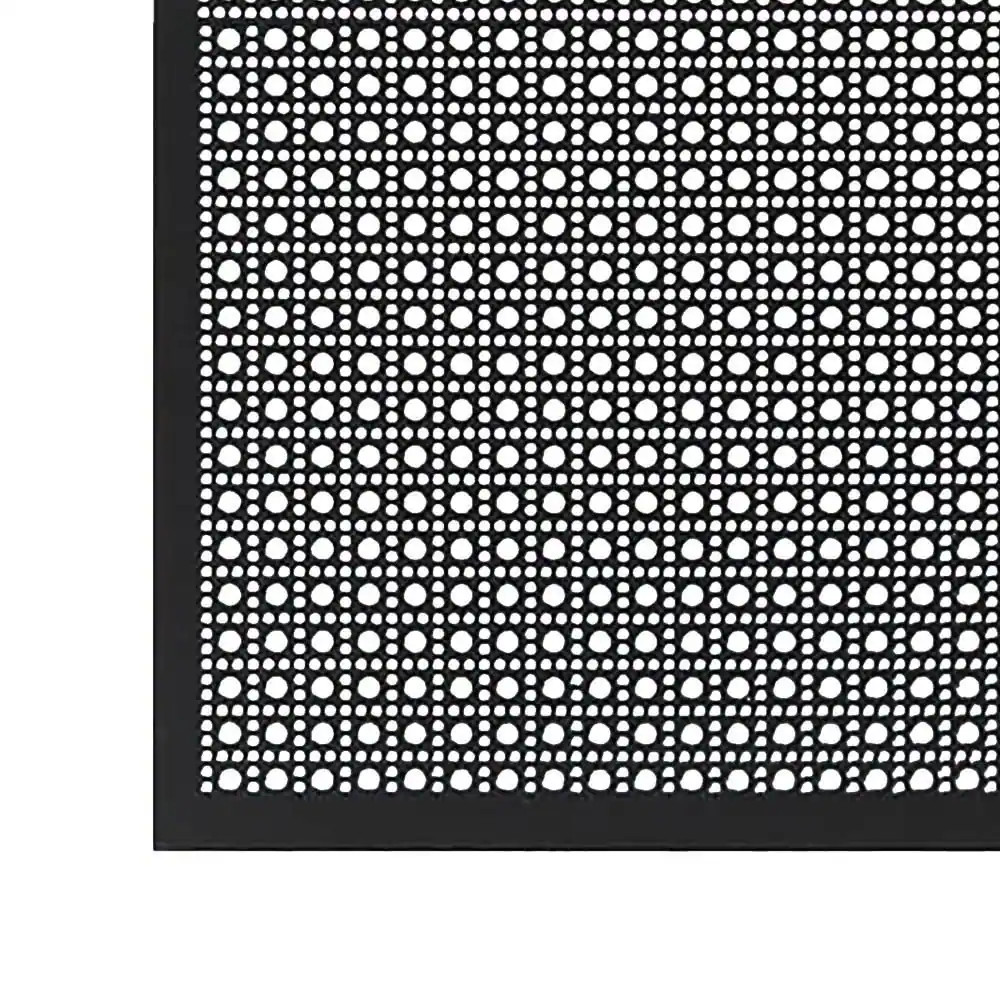 24 in. x 36 in. Lincane Aluminum Sheet in Black
