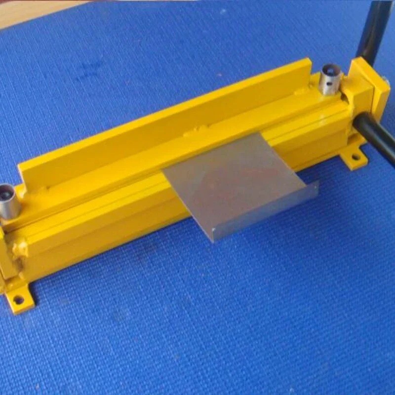 Manual Metal Iron Aluminum Copper Plate Sheet Bending Machine ATT 100mm Wide