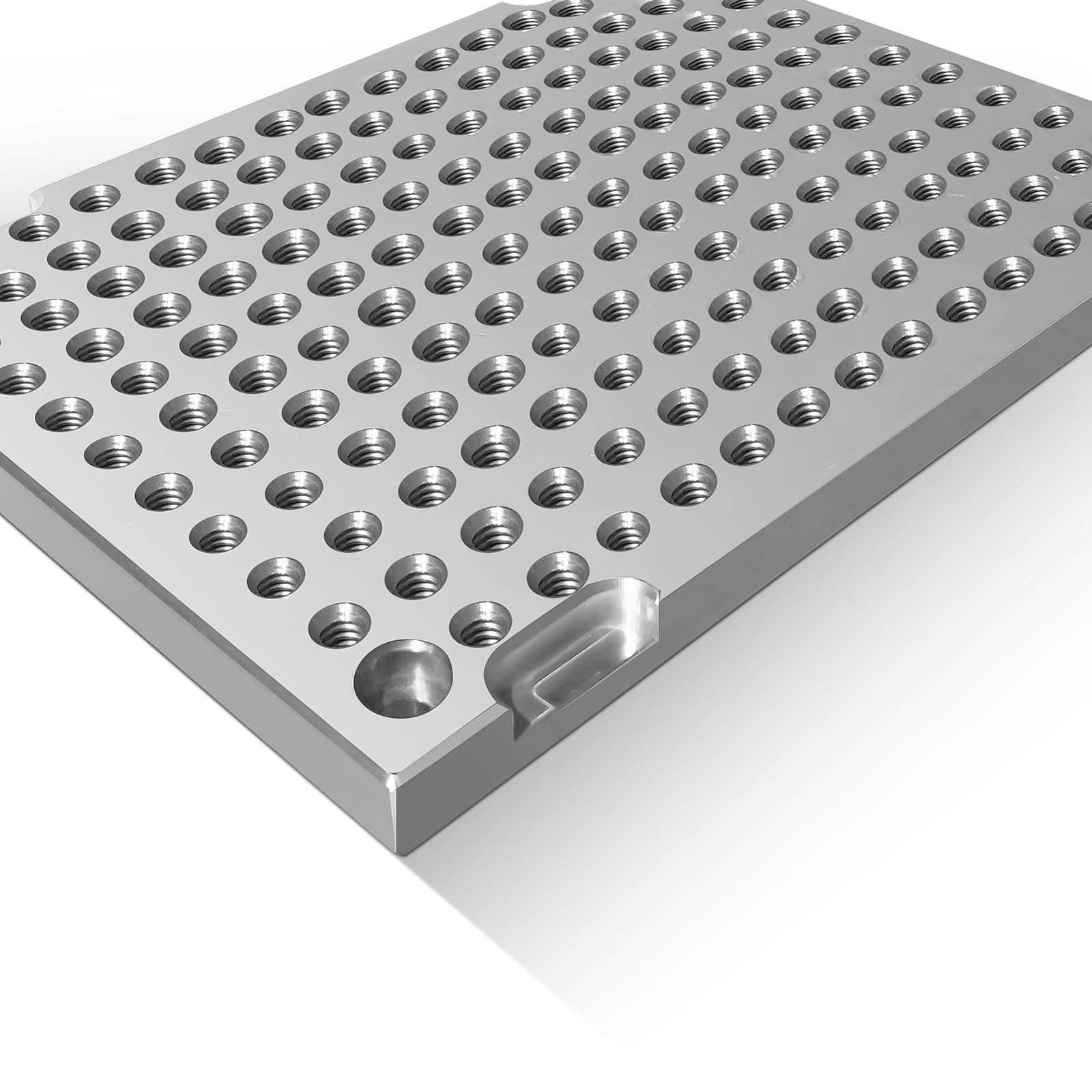 JMSMSH 6″ x 6″ x 1/2″ MIC 6 Aluminum Fixture Plate