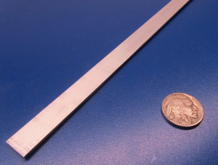 6061 T6 Aluminum Bar, 1/16″ (.062″) Thick x 1/2″ Wide x 72″ Length, 4 pcs