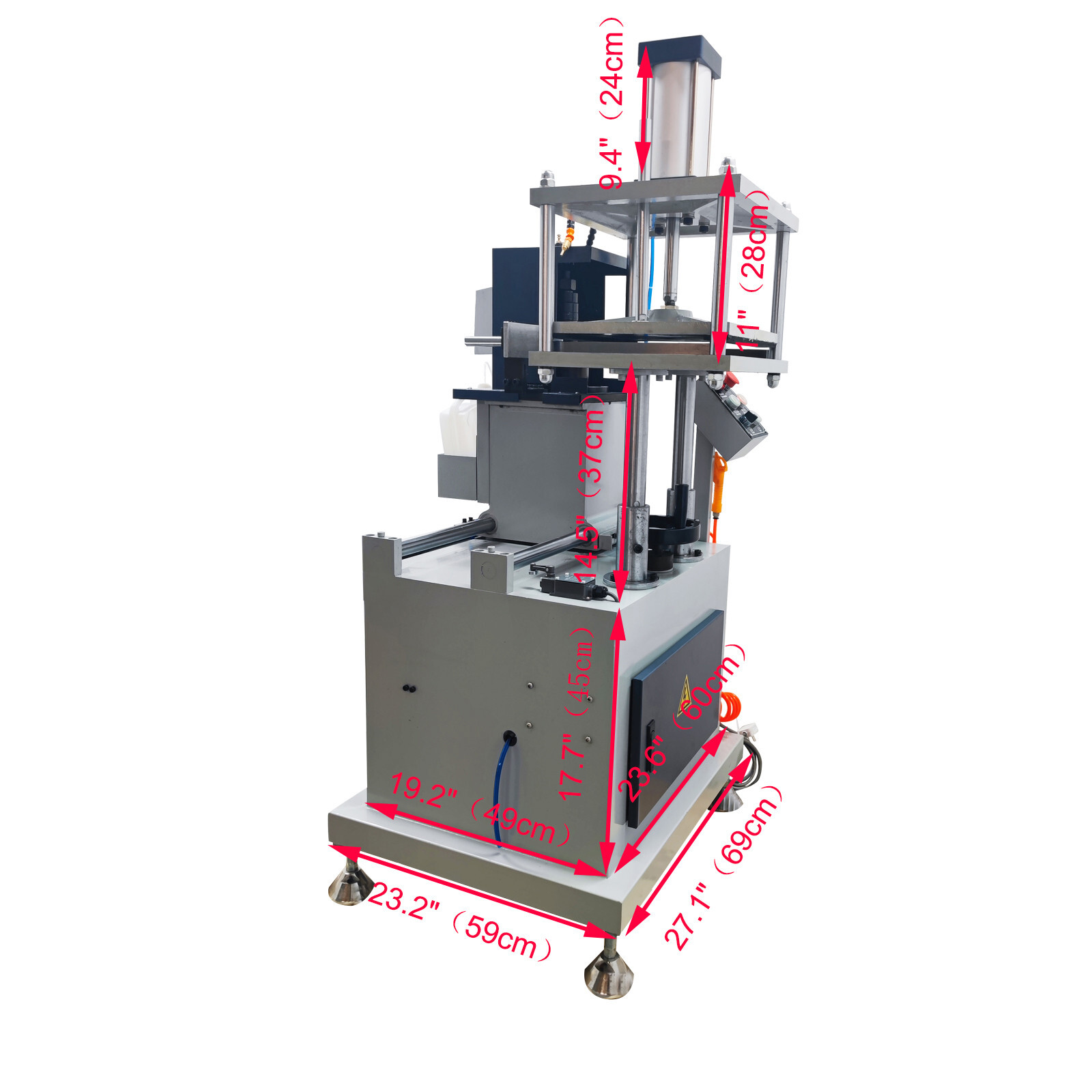 220V Aluminum alloy Profile Automatic End Milling Aluminum Window Making Machine