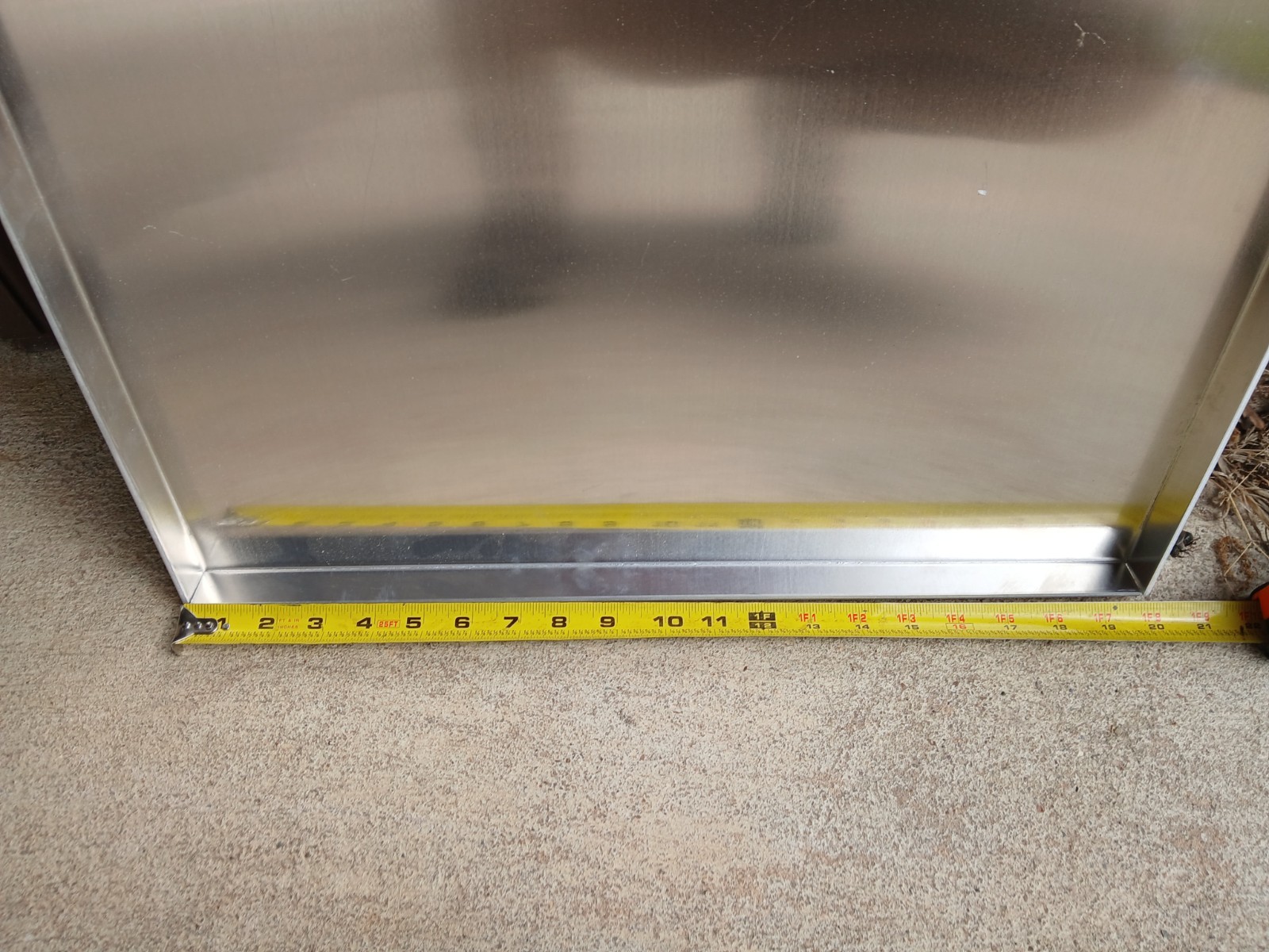 Aluminum Lid Top Bottom 19 7/16″ x 19 7/8″x 1″ x 1/8″ (.125)