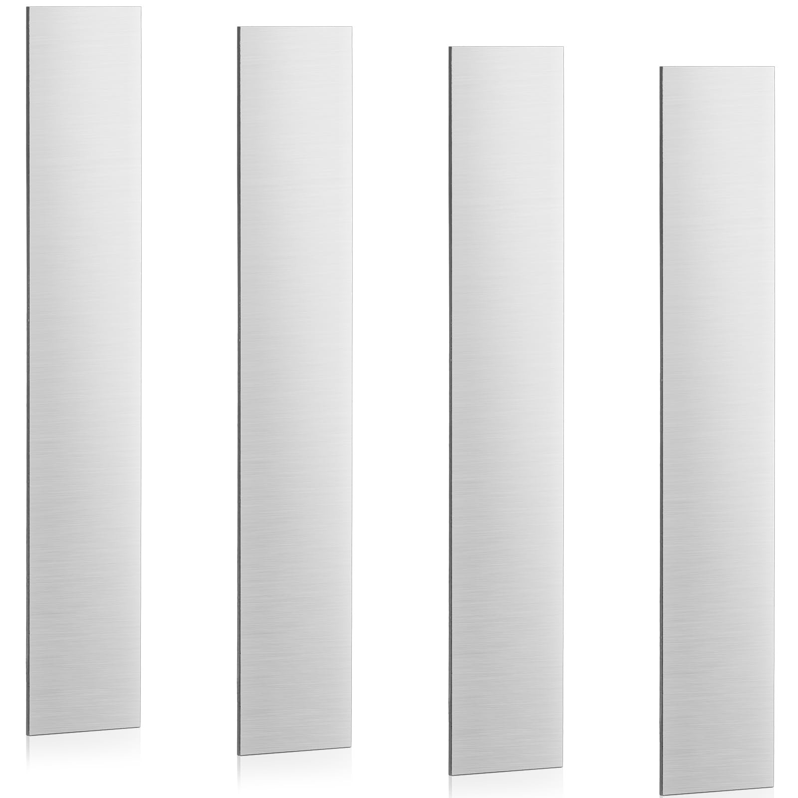 4 Pcs Pure Nickel Strip Nickel Anode Plating Kit Anode Sheet for Electroplating