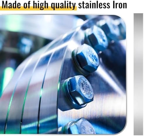 24 Pcs 304 Stainless Steel Strips Metal Shim Stock Assortment 1″ Width x 12″ Len
