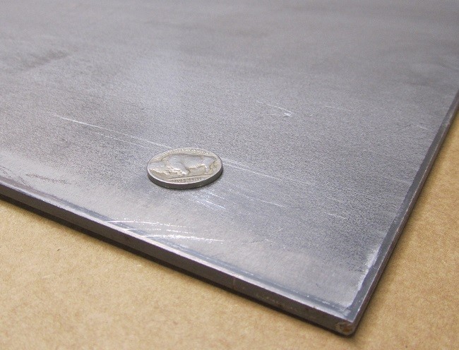 4130 Steel Sheet, .160″ Thick x 6.0″ Wide x 36″ Length, Hot Rolled