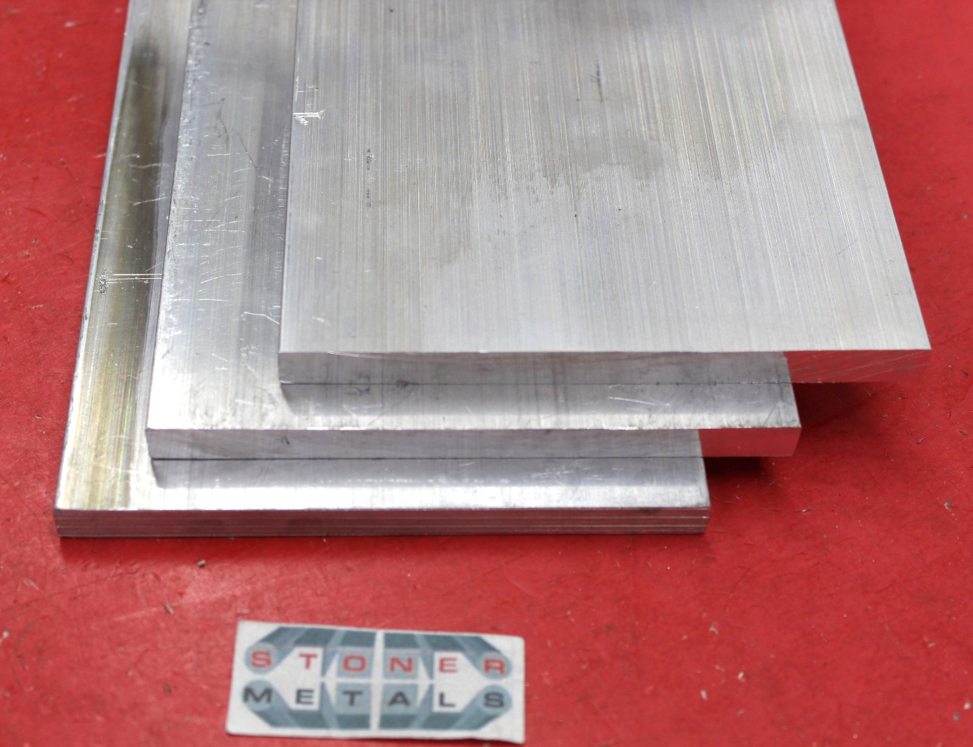 3 Pieces 3/8″ X 4″ ALUMINUM 6061 T6 FLAT BAR 12″ long Solid Extruded Mill Stock