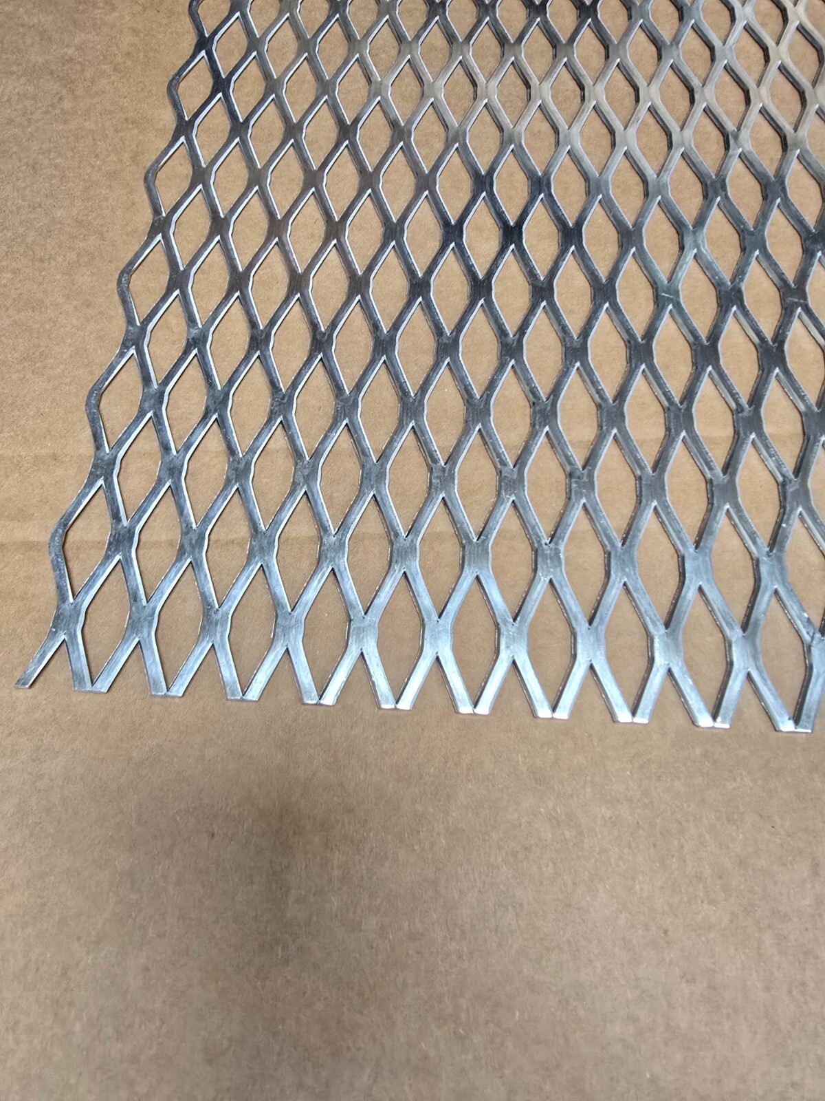 EXPANDED METAL “ALUMINUM” FLATTEN 0.080 THICK 24X48 “DEALERS SPECIAL” BEST PRICE