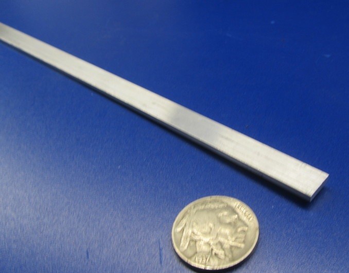 6061 T6 Aluminum Bar, 3/32″ (.094″) Thick x 3/8″ Wide x 36″ Length, 10 pcs