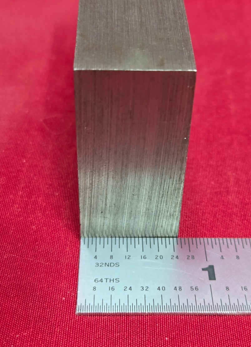 D2 Tool Steel Block Billet 2.275″ L x 1.65″ W x 0.795″ Thick, 13.2 Oz.