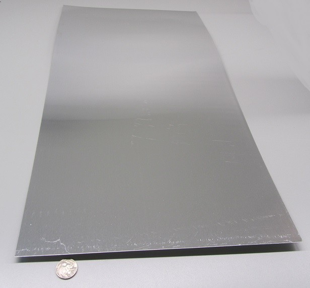 1100 Aluminum Sheet (1/2 Hard- H14) .032″ (1/32″) Thick x 12.0″ Wide x 24.0″