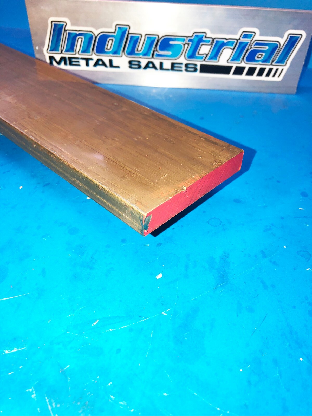 1/2″ x 2″ x 12″-Long 360 Brass Flat Bar — .500″ x 2.0″ 360 Brass MILL STOCK
