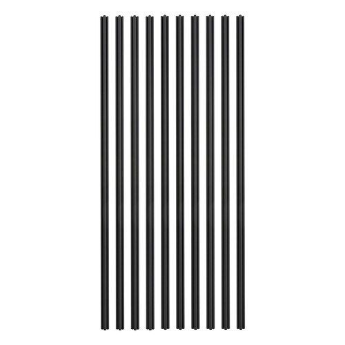 10 Pack Set 2020 Black T-Slot Aluminum Extrusion For CNC 3D Printer – 10X 1M