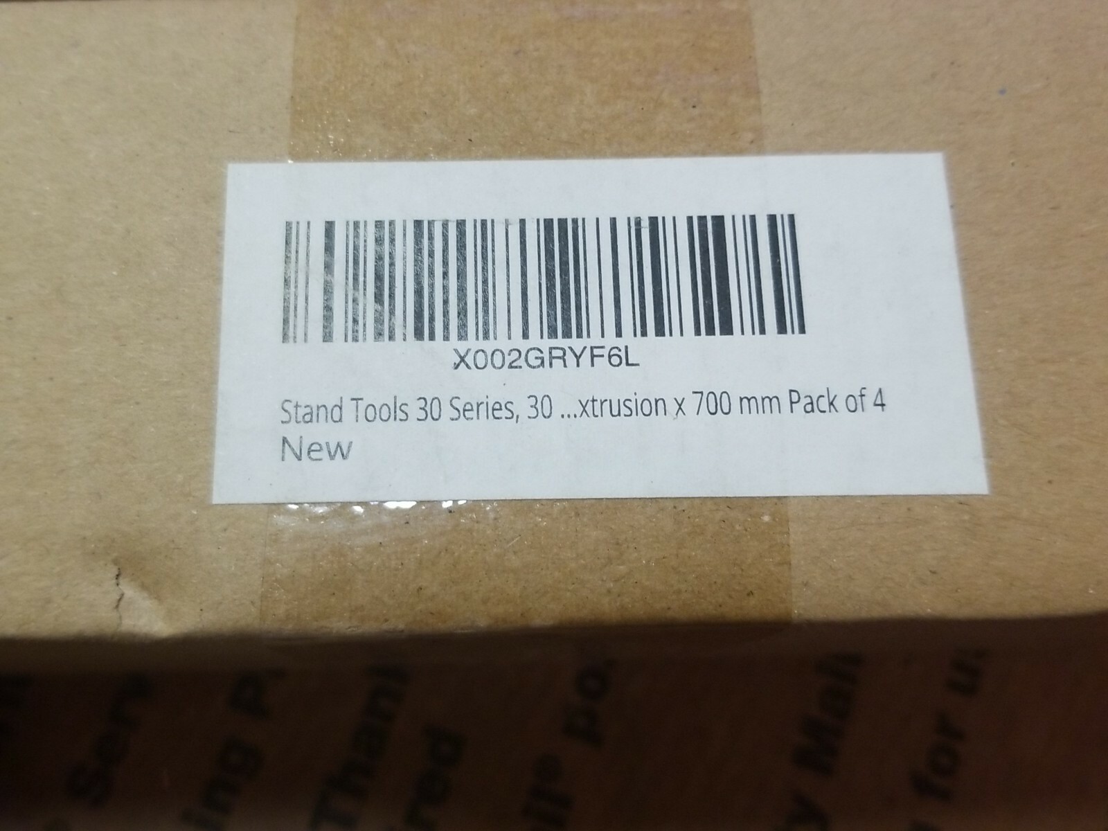(4 pack) Series 30 Aluminum T-Slot Extrusion 700 mm CNC 3D Printer 3030 Track