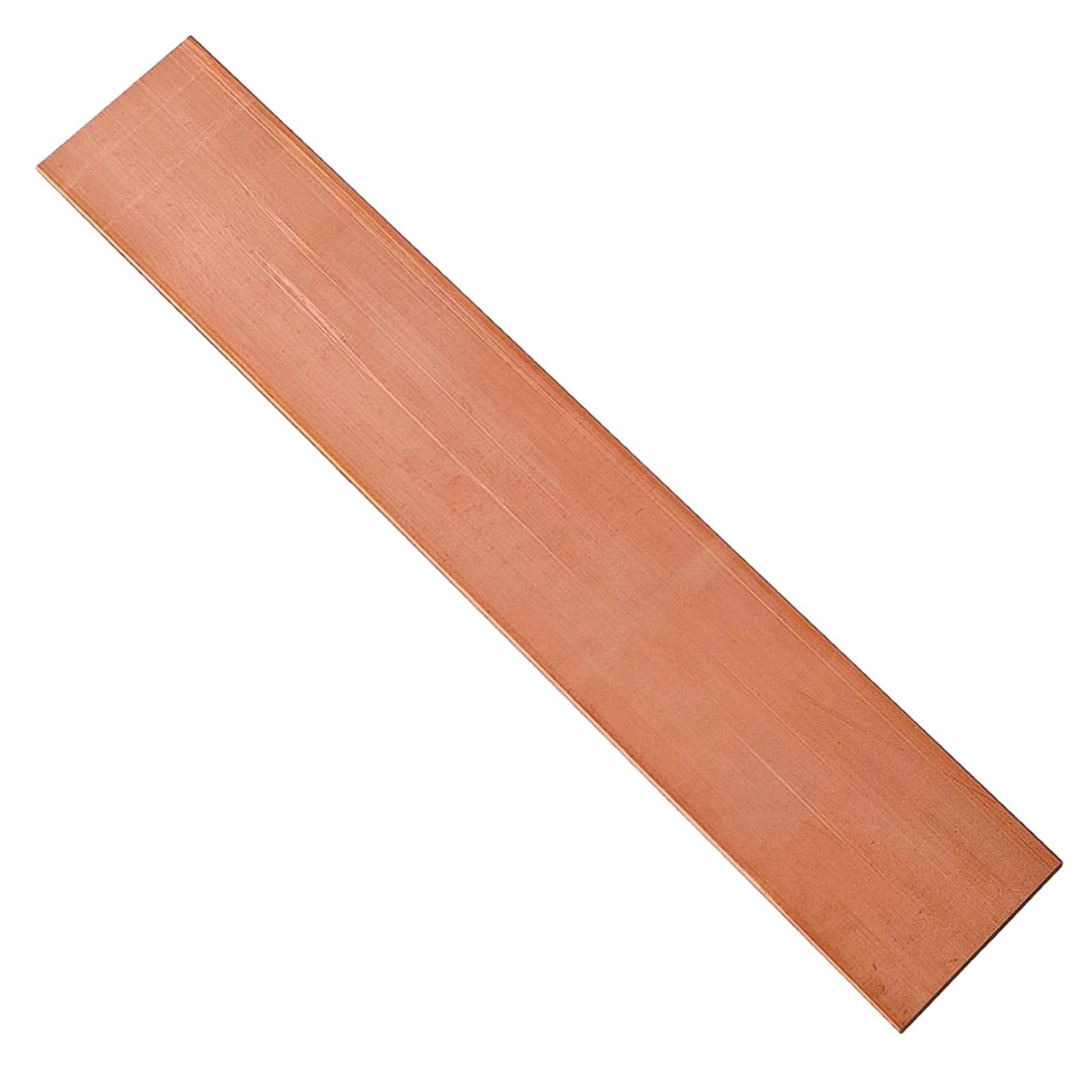 1PCS Copper Flat Bar 1/8″ x 2″ x 12″, 99.98% Copper Bus Bar Stock, 3mm x 50mm…