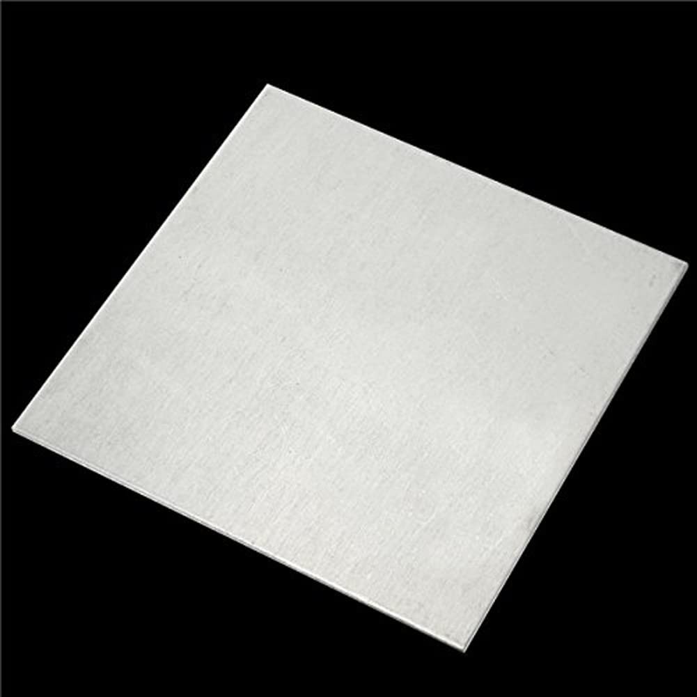 100x100mm 1mm Thickness Titanium Alloy Plate Sheet TA2/GR2 Titanium Sheet