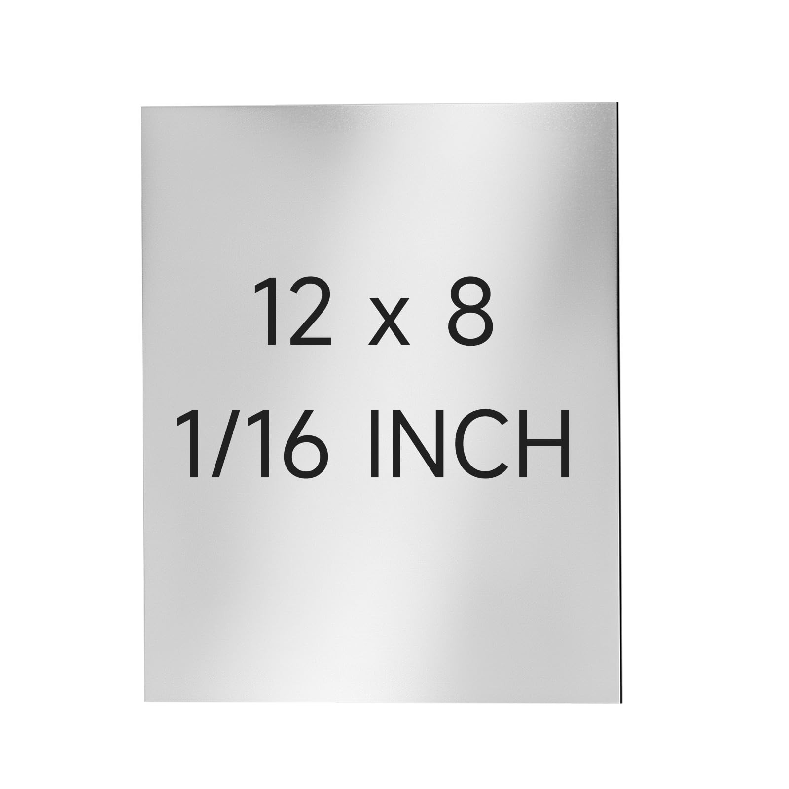 304 Stainless Steel Sheet – 12″ X 8″ X 1/16″ Thin Stainless Steel Plate 1/16 …