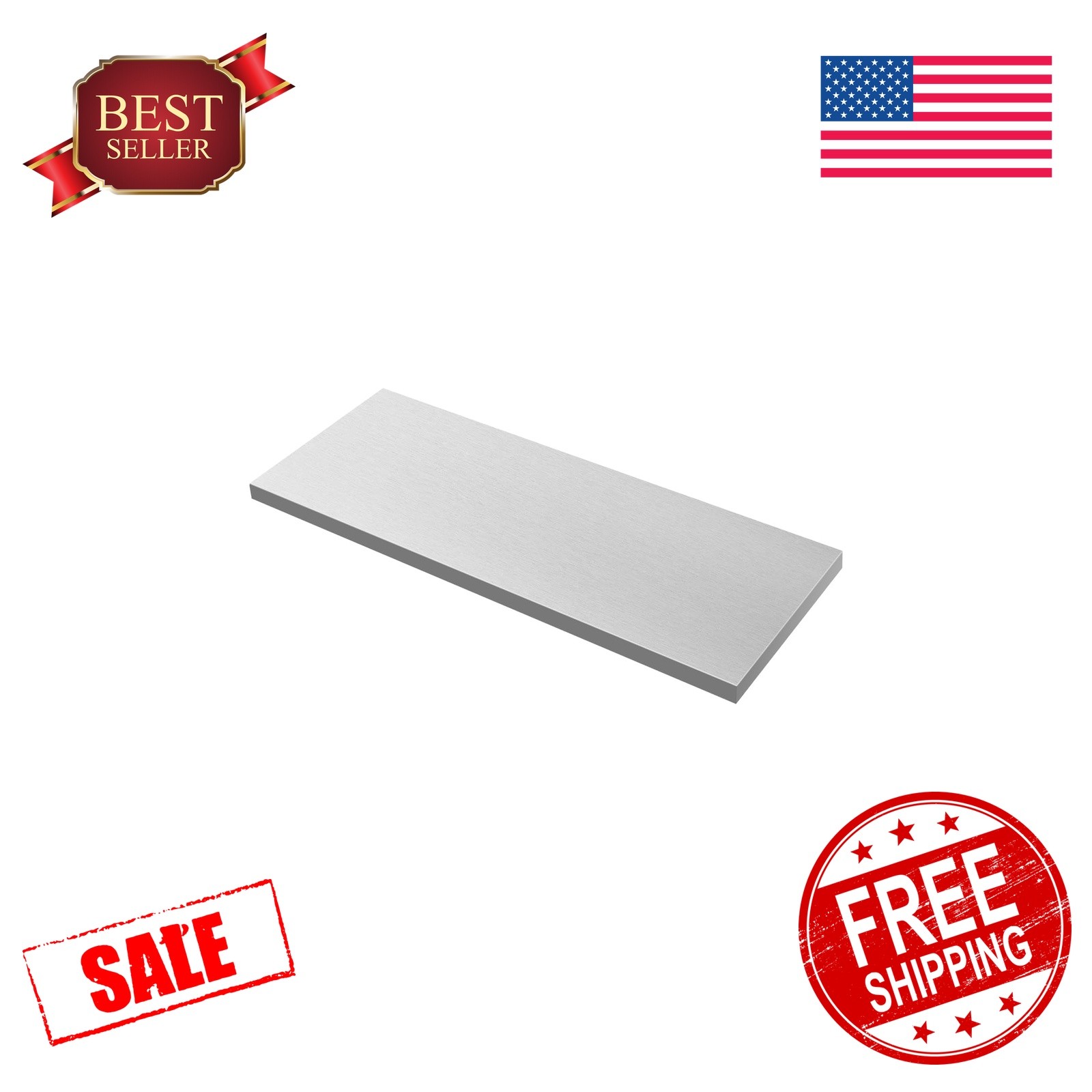 Uxney 5/16″ x 1″ x 8″ 304 Stainless Steel Flat Bar