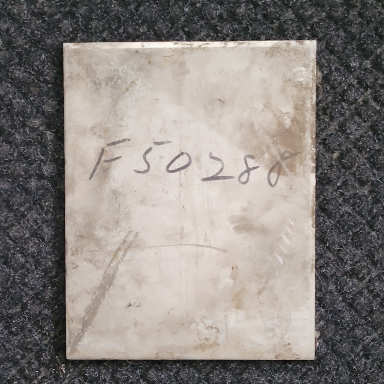 304 Stainless Steel Plate 9.5″ x 7.5″ x 5/16″ in Metal Sheet
