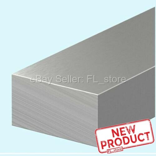 Aluminum Flat Bar Stock 3/8″ x 1″ Wide x 6 Feet Long Unpolished Finish Alloy NEW