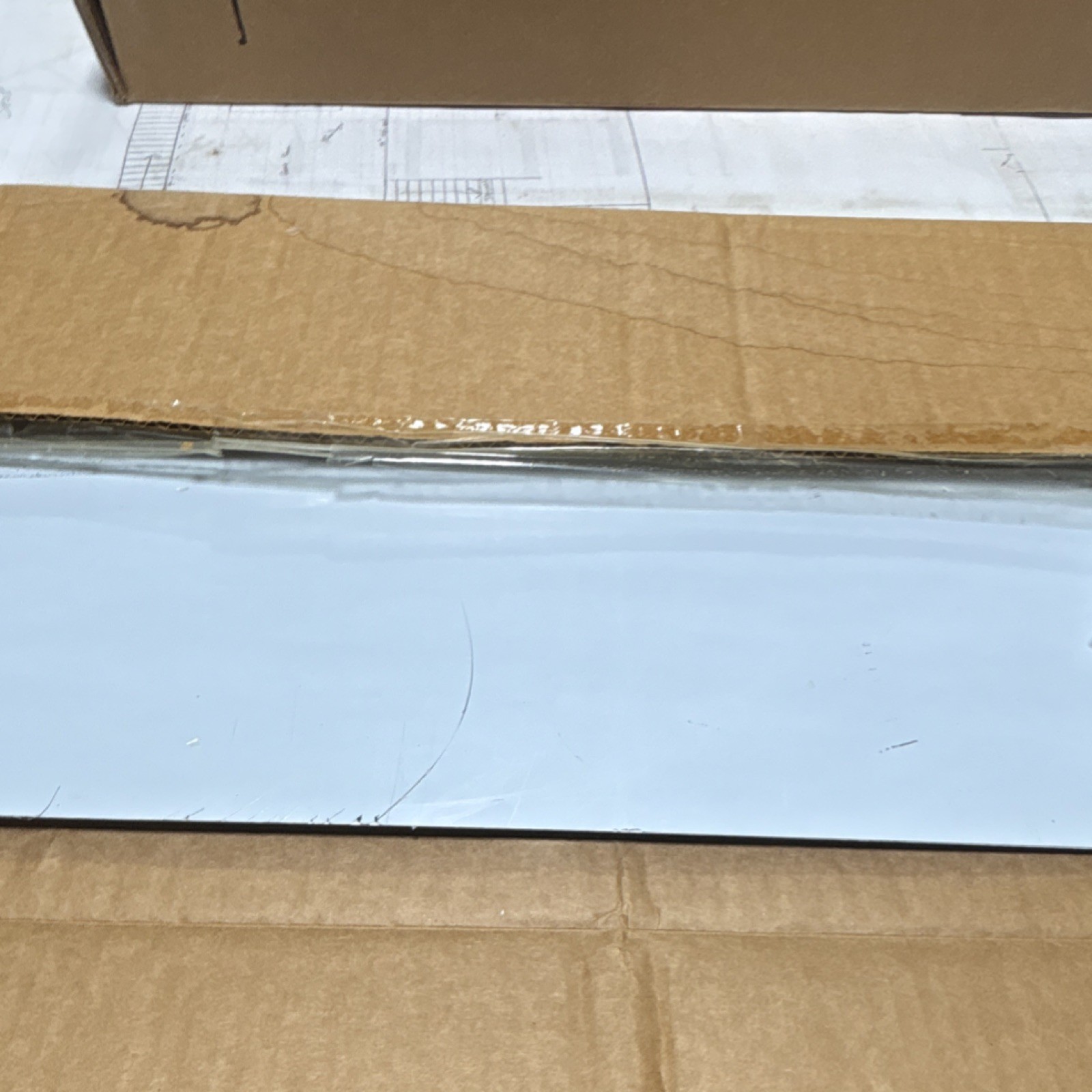 Stern-Williams SFRP2448 Stainless Steel Splash Panel Flat Stock 24x48x0.050″
