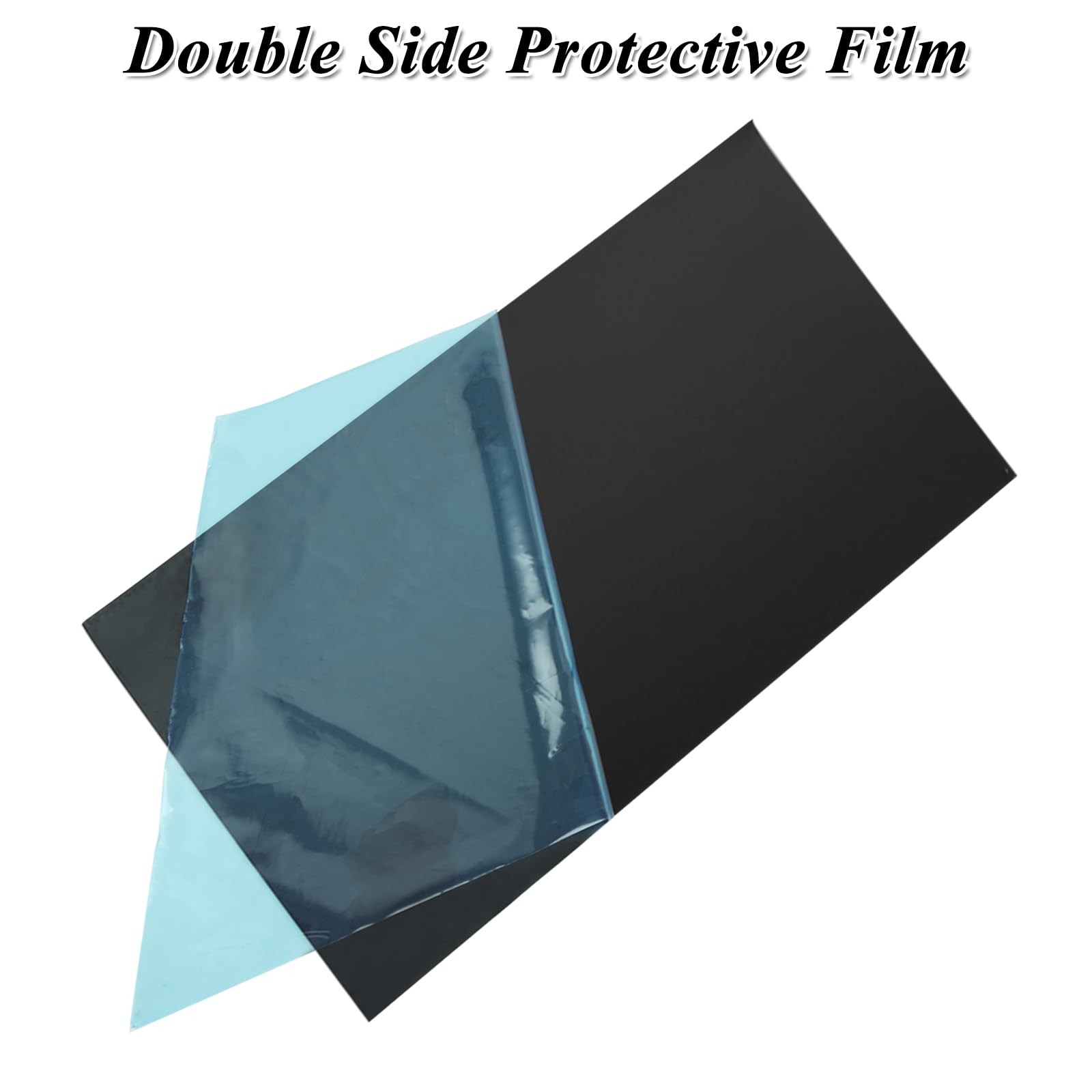 5 Pack 5052 Anodized Aluminum Sheet Metal 12 x 6 x 1/32 Inch Black Rectangula…