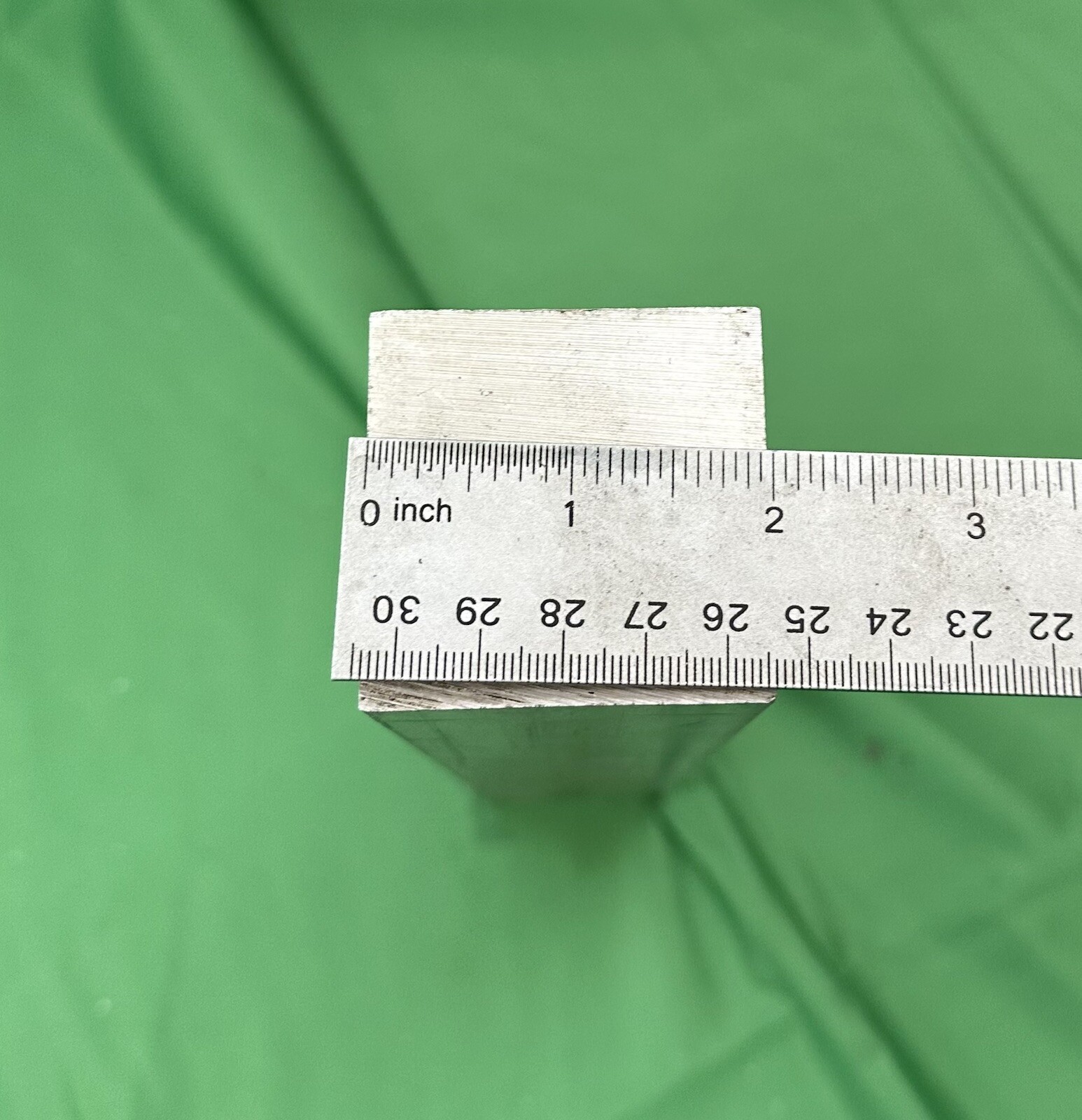 2″ X 2″ ALUMINUM 2024 T-351 Solid Square BAR 12″ Long