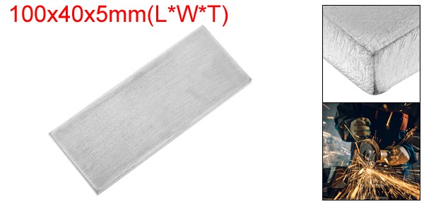 3/16″ Thickness 1-9/16″ Width 4″ Length Stainless Steel Flat Bar Metal Bar