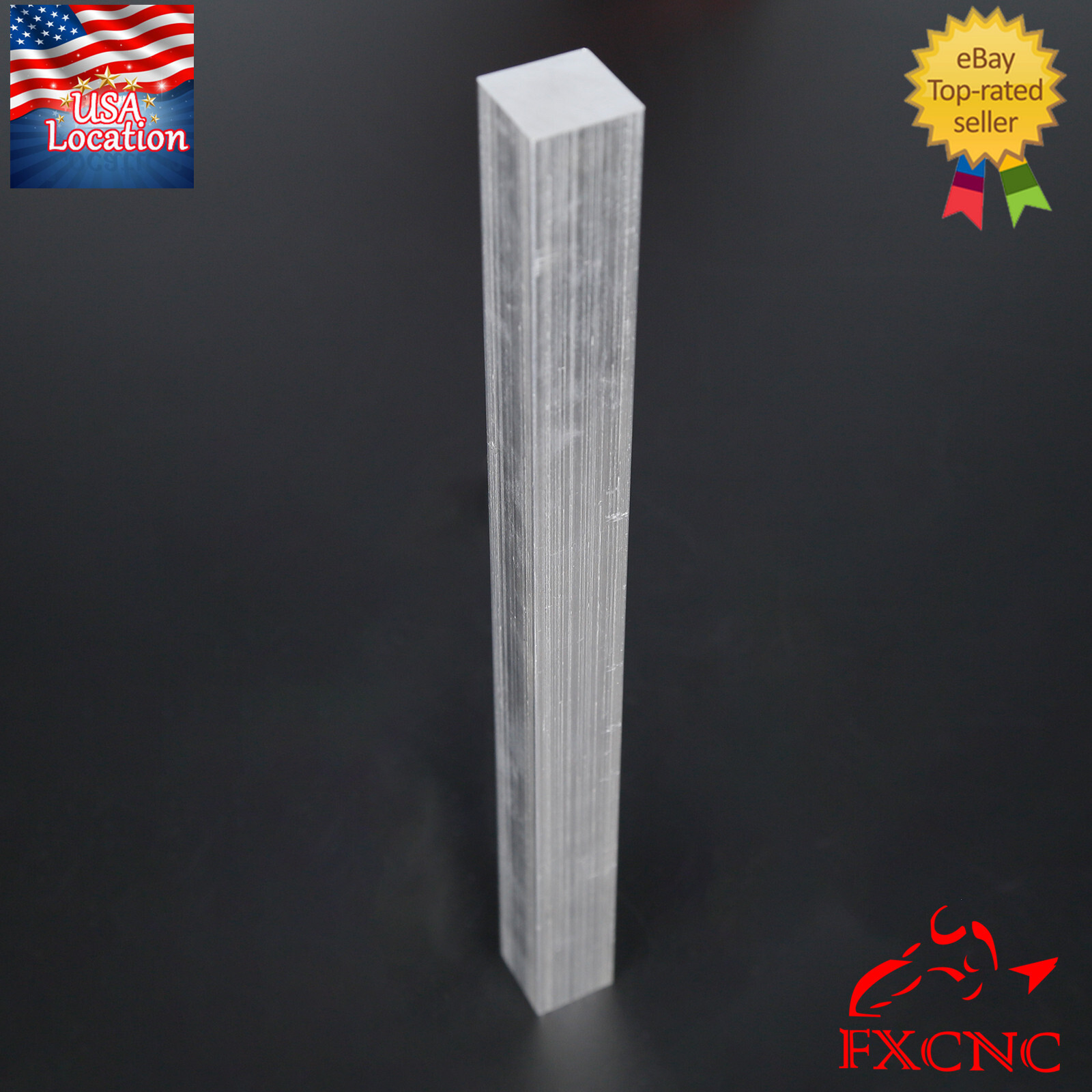 6061 Aluminum Flat Plate Sheet Flat Stock Length 300mm Width 25mm Thickness 25mm