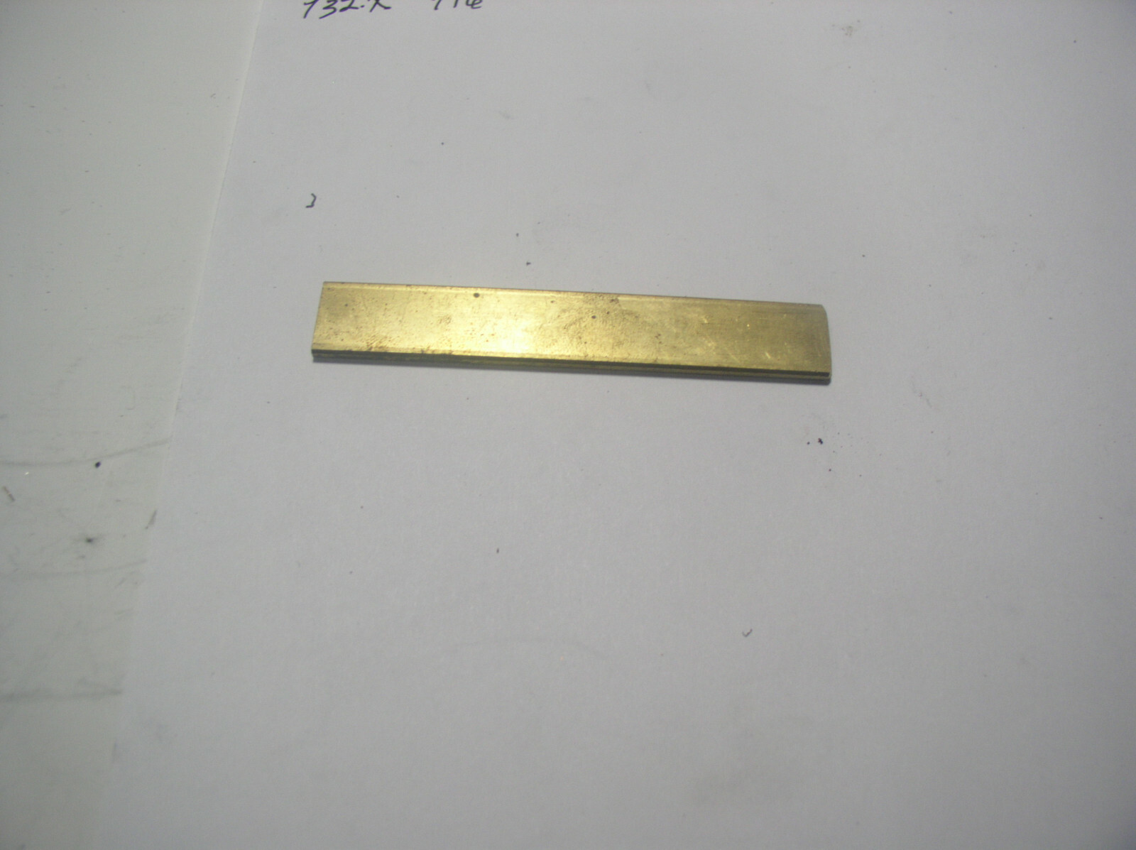 2 PCS. 3/32″ X 9/16″ X 3 1/8″OR LONGER SOLID BRASS FLAT STOCK RADIUS EDGES