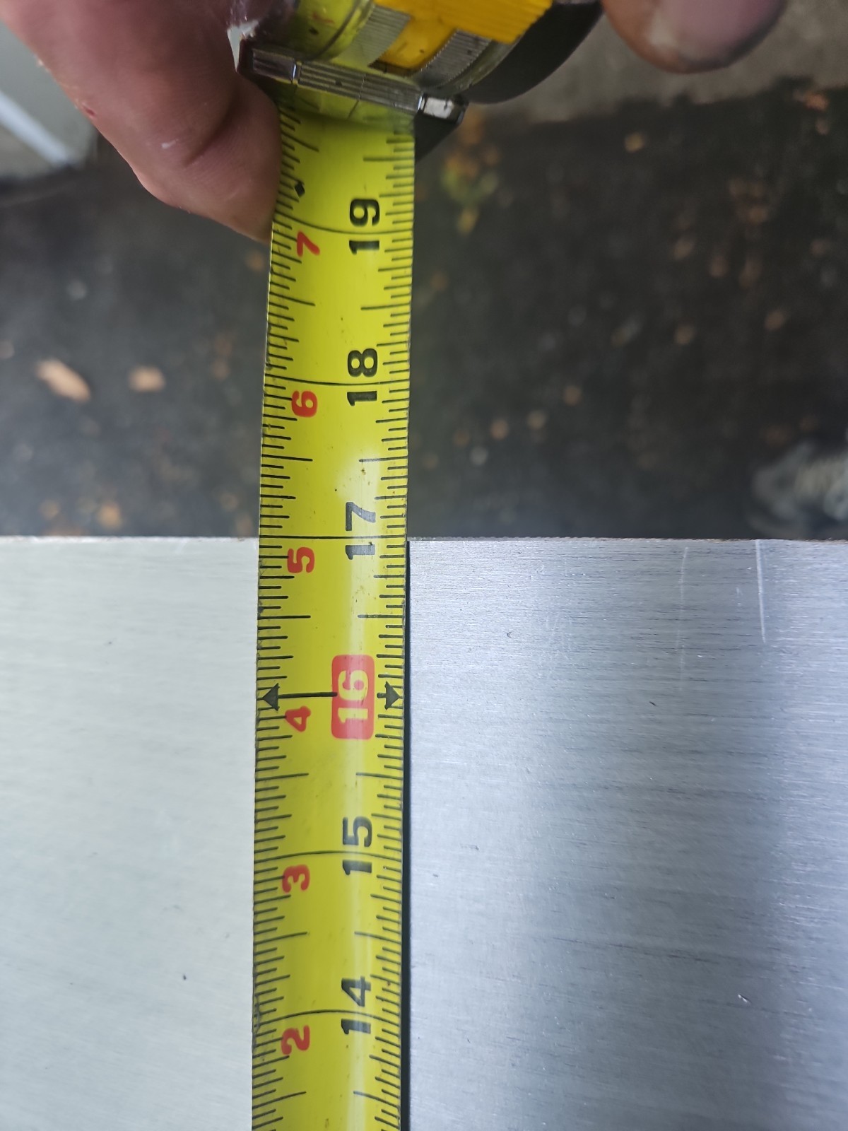 Kaiser aluminum plates 6061-T651 3/8″ X17″X 14-1/2″ Made In USA