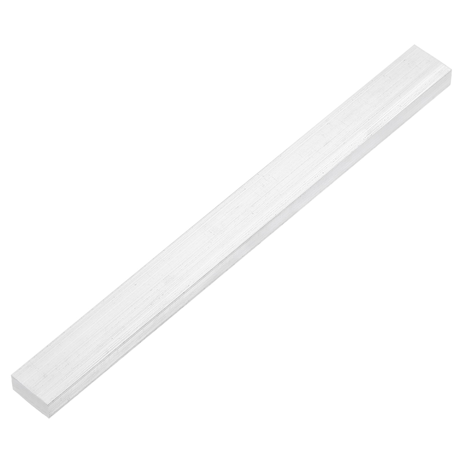 Square 6063 Aluminum Flat Bar, 5/8″ Thickness 1-3/16″ Width 12″ Length
