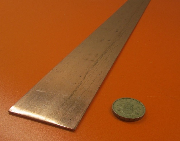 110 Copper Bar H02 .050″ Thick x 2.0″ Wide x 36.0″ Length