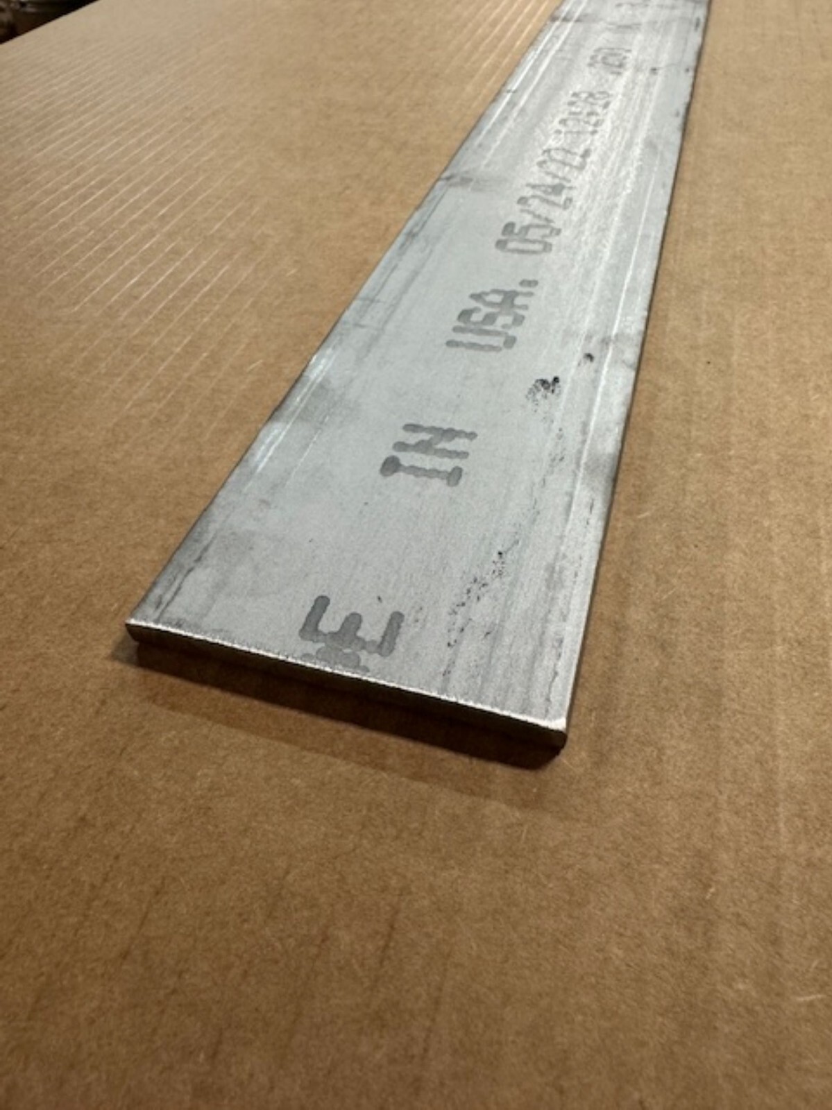 1/2″ x 3″ Stainless Steel Flat Bar x 3″ Long, 304/304L Stainless