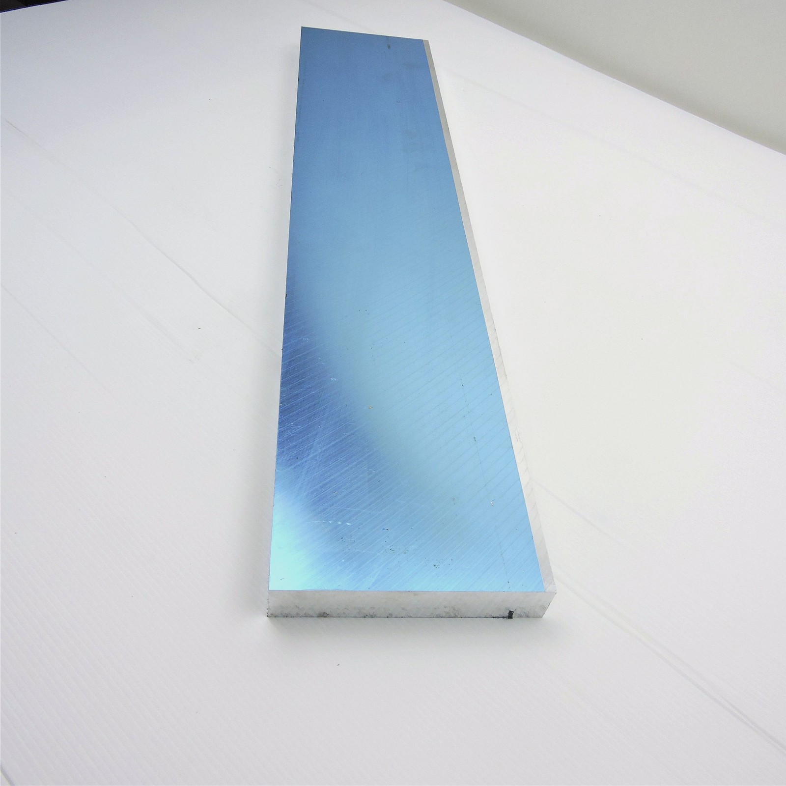 1″ thick Precision CAST Aluminum PLATE 6.125″ x 24″ Long sku 157214