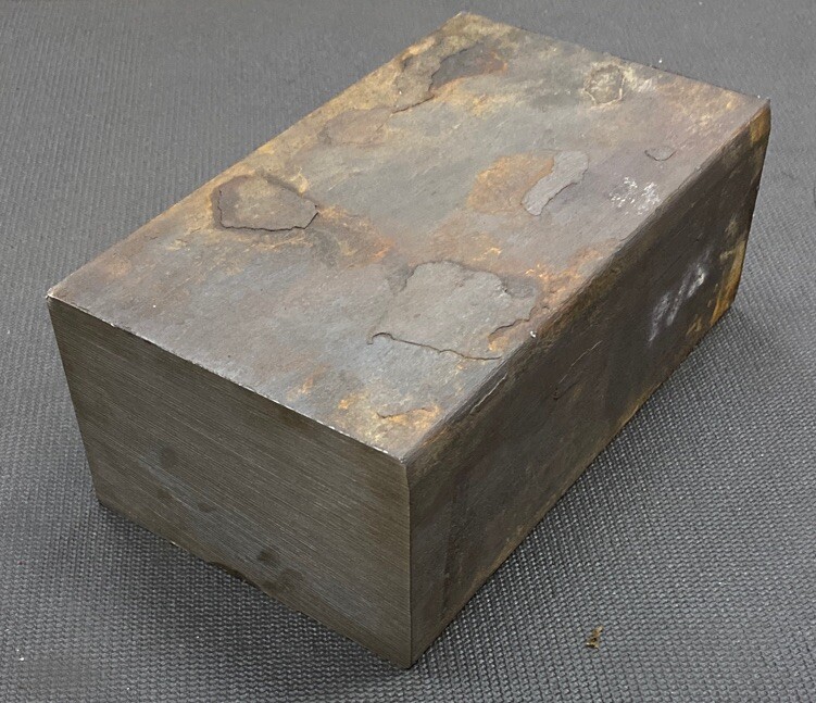 2 7/8″ Thickness 4130 Steel Flat Bar – 2.875″ x 4.5″ x 8″ Length