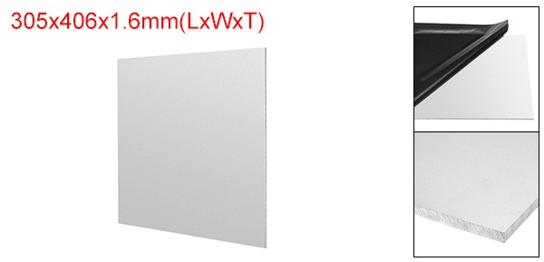 6061 T6 Aluminum Sheet 12 x 16 x 1/16 Inch Aluminum Sheet Flat Metal Plate