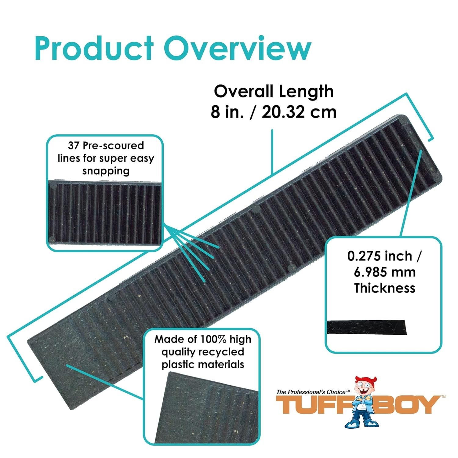 Composite Shims and Leveling Wedges 12 Pack, 8″ – – Extreme Load Support Pla…