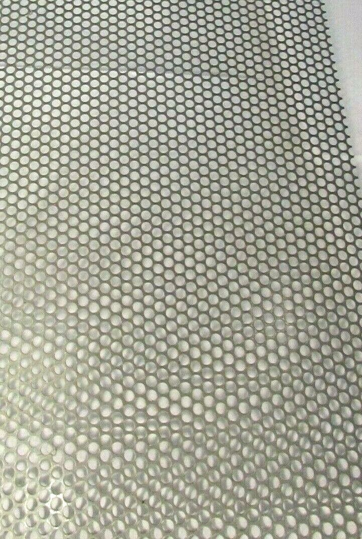 1/4″ HOLES–16 GA.-(0598)-304 STAINLESS STEEL PERFORATED SHEET—10-1/4″ X 24″