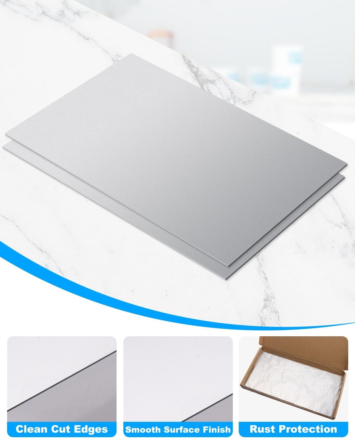 Durable 16″ x 12″ Cold-Rolled Steel Sheets – Perfect for Automotive & Repairs