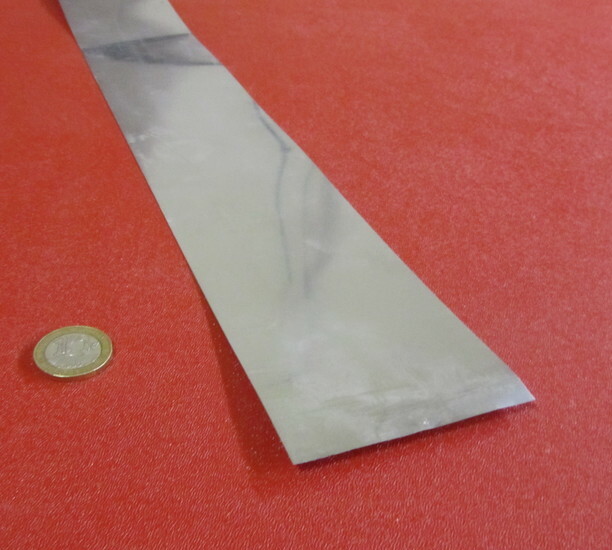 3003 Aluminum Foil (1/2 Hard- H14)) .016″ Thick x 2.0″ Wide x 25 Feet Long