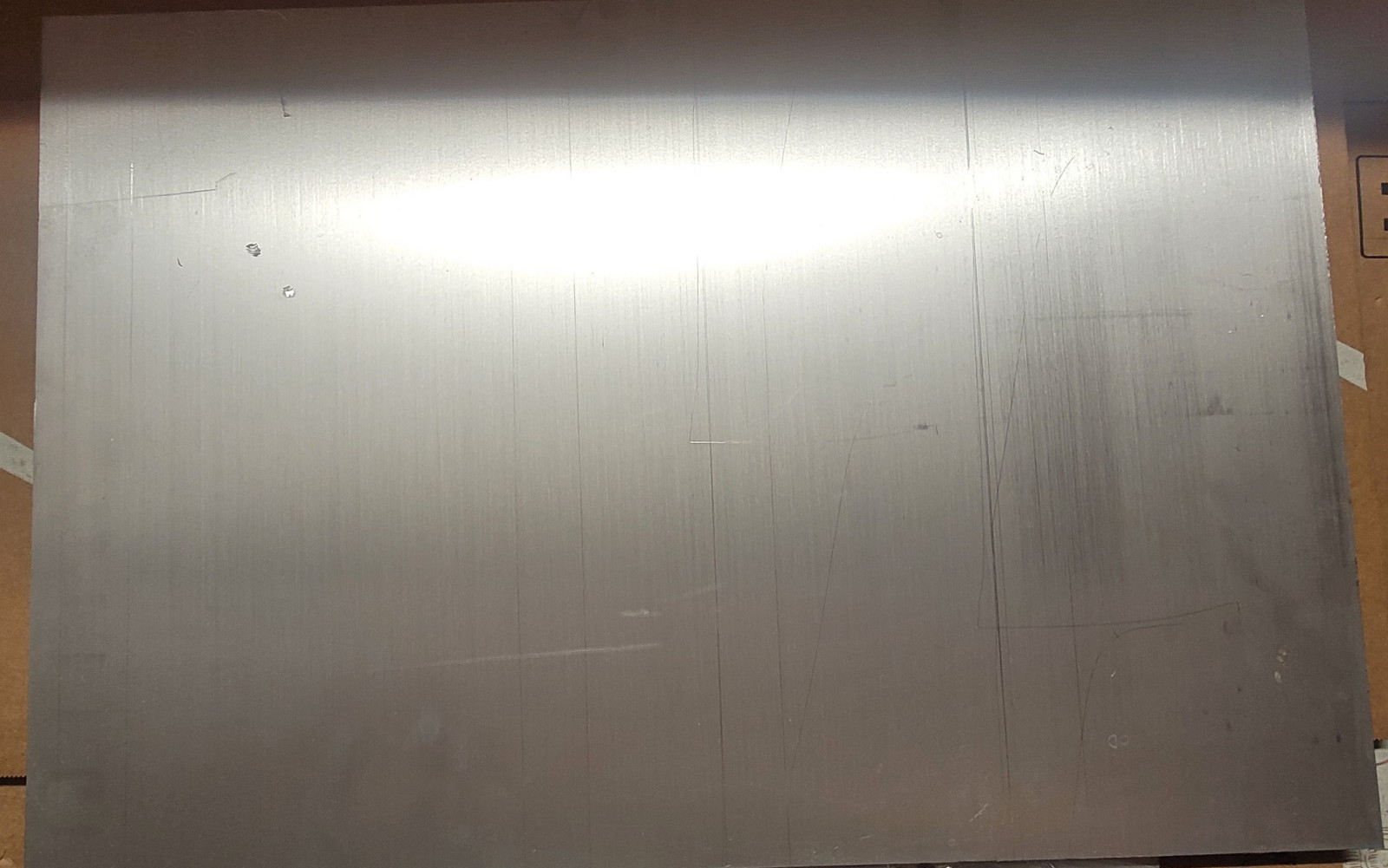 5/16″ (.313) 6061-T651 Commercial Grade Aluminum Plate 15 3/4″ X 24.00″