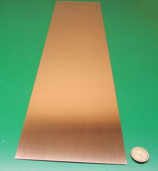 510 Bronze Shim .040″ (+/-0.002″) x 6.0″ Wide x 50″ Length, 1 Pc