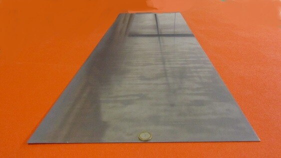 Spring Steel Annealed Sheet 0.050″ Thick x 15.0″ Wide x 48″ Length