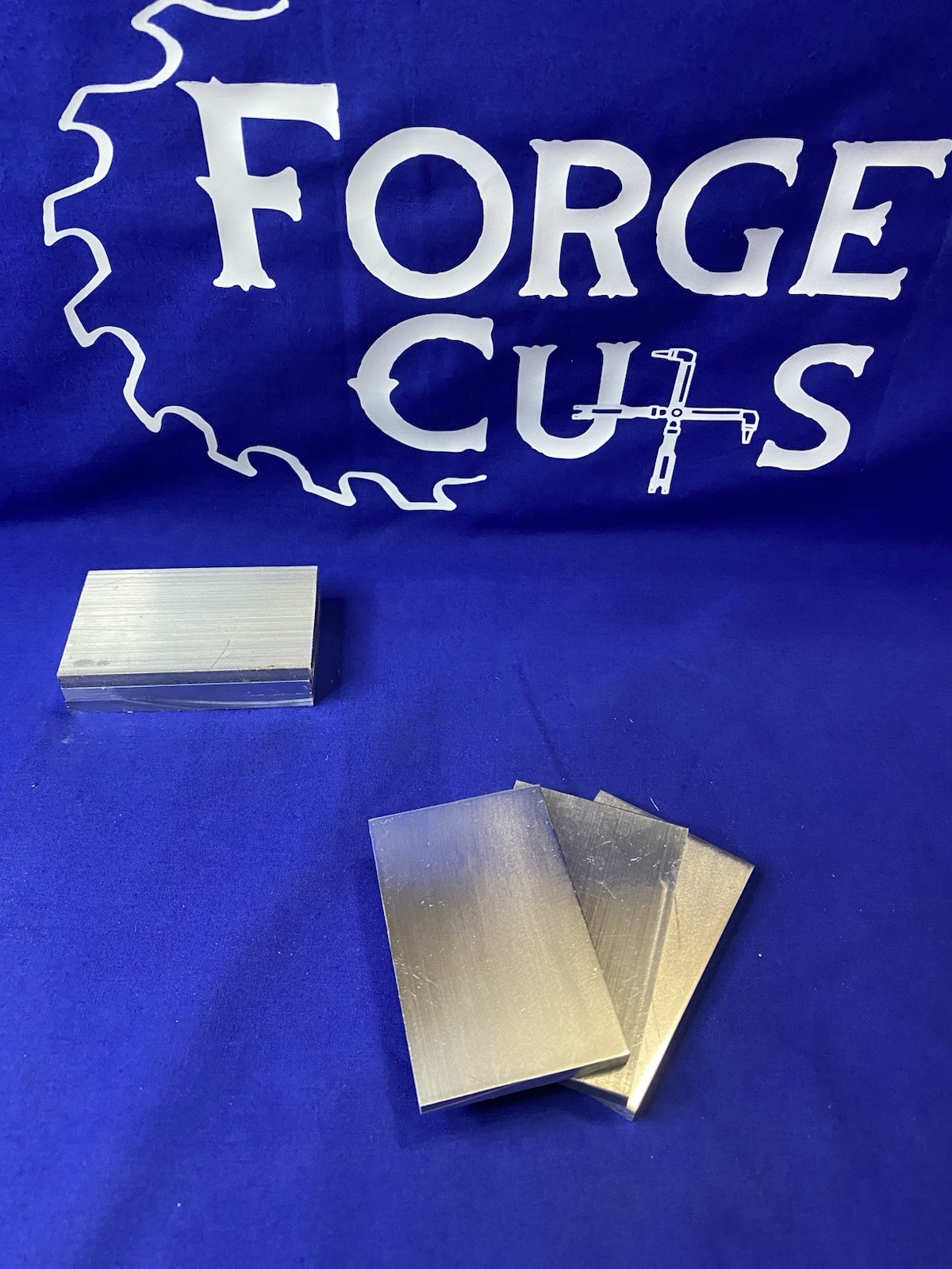 .25 X 1 7/8” X 3” 6061 T6511 (5) Piece aluminum plates flat stock block 1/4”