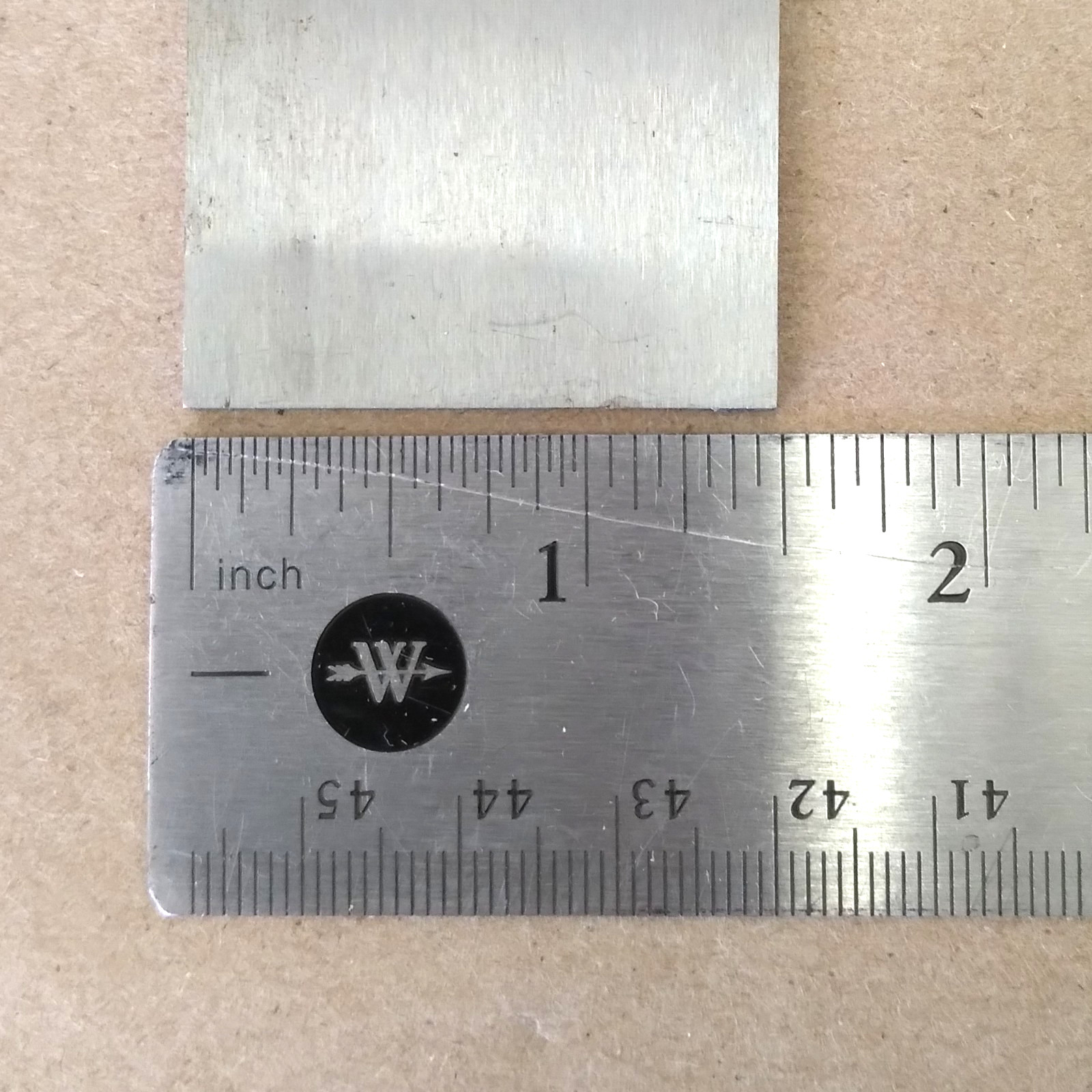 TOOL STEEL SHEET 5/64″ FLAT GROUND STEEL, LOT OF 4 VARIOUS LENGTH & WIDTH