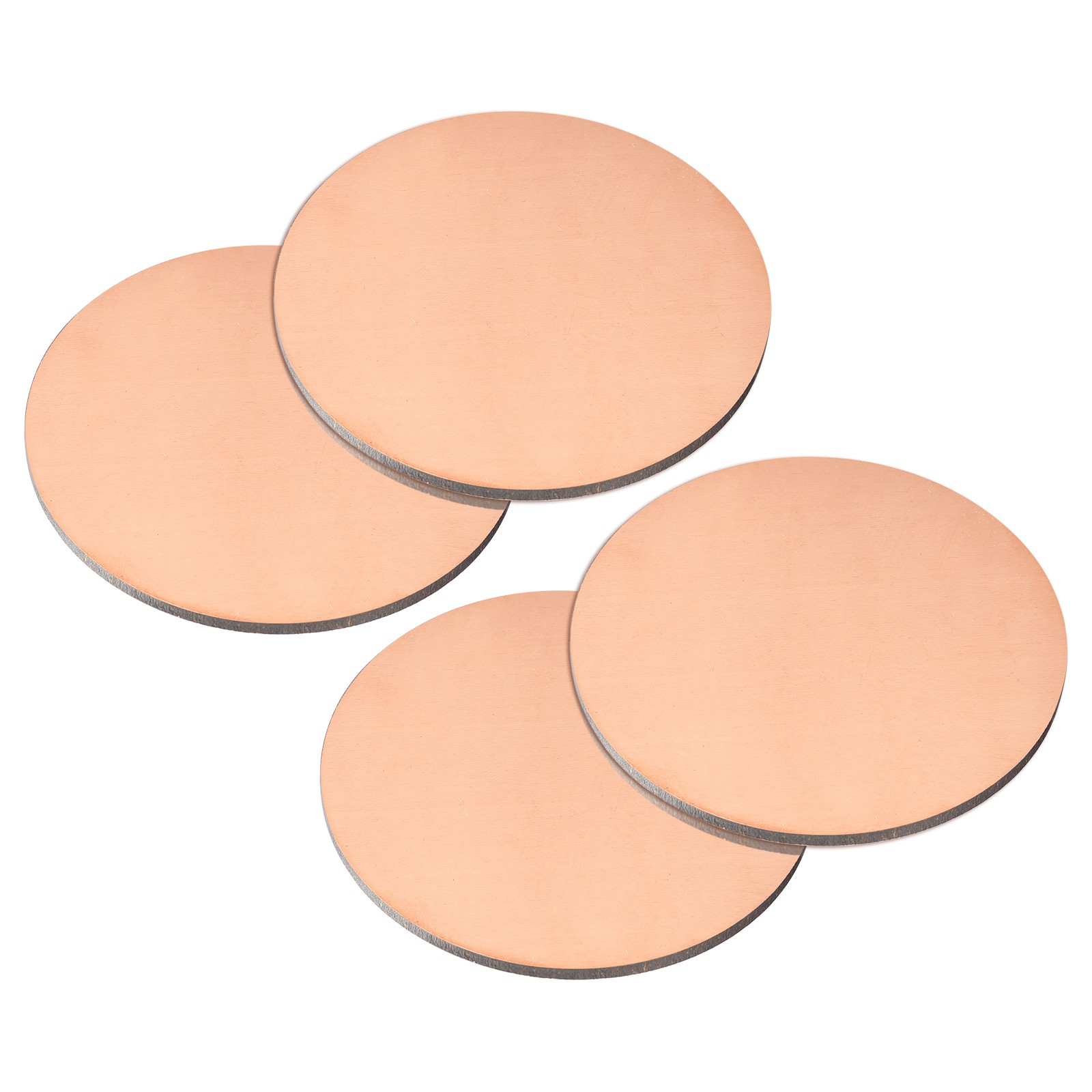 8pcs Pure Copper Sheet 1 3/8″ x 0.04″ 18 Gauge T2 Copper Metal Round Plate