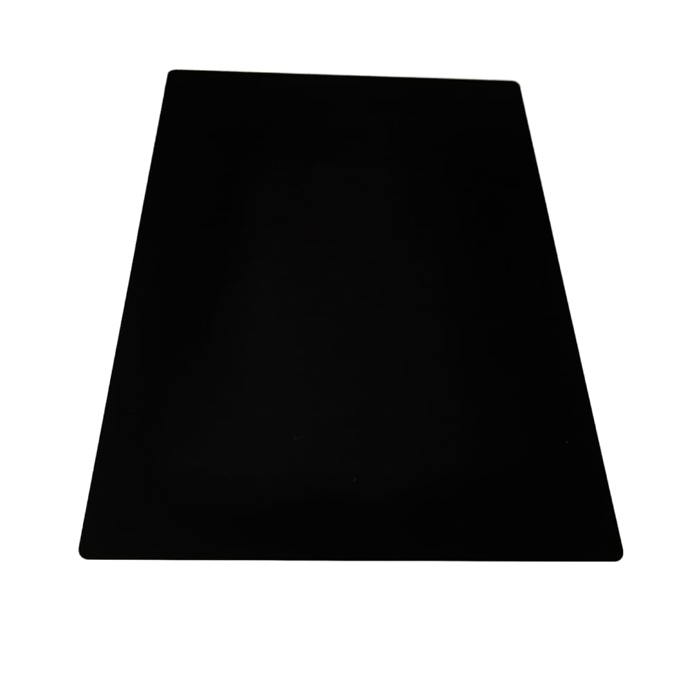Black Laser Engraving Blanks Tool Tip Blank Anodized Aluminum Sheets 3 PCS