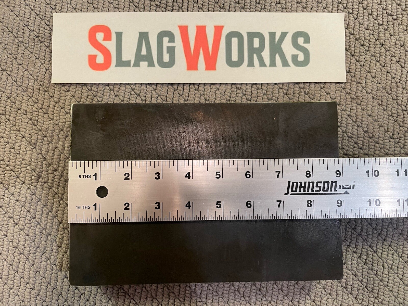 3/8x6x9 inch steel plate 6”x9” A36 Hot Roll Flat .375″ Thick